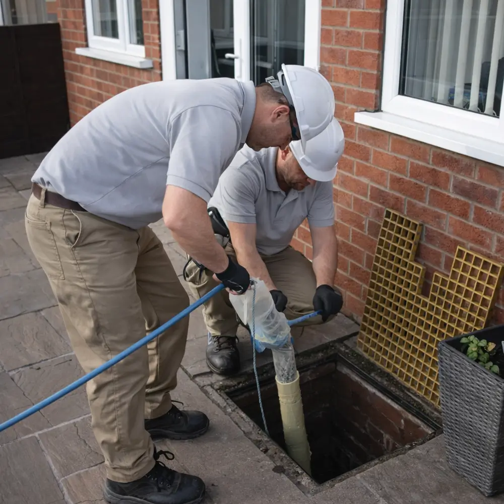 Blocked drain repair service in Braintree